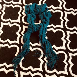 Warm Lightweight Green Scarf